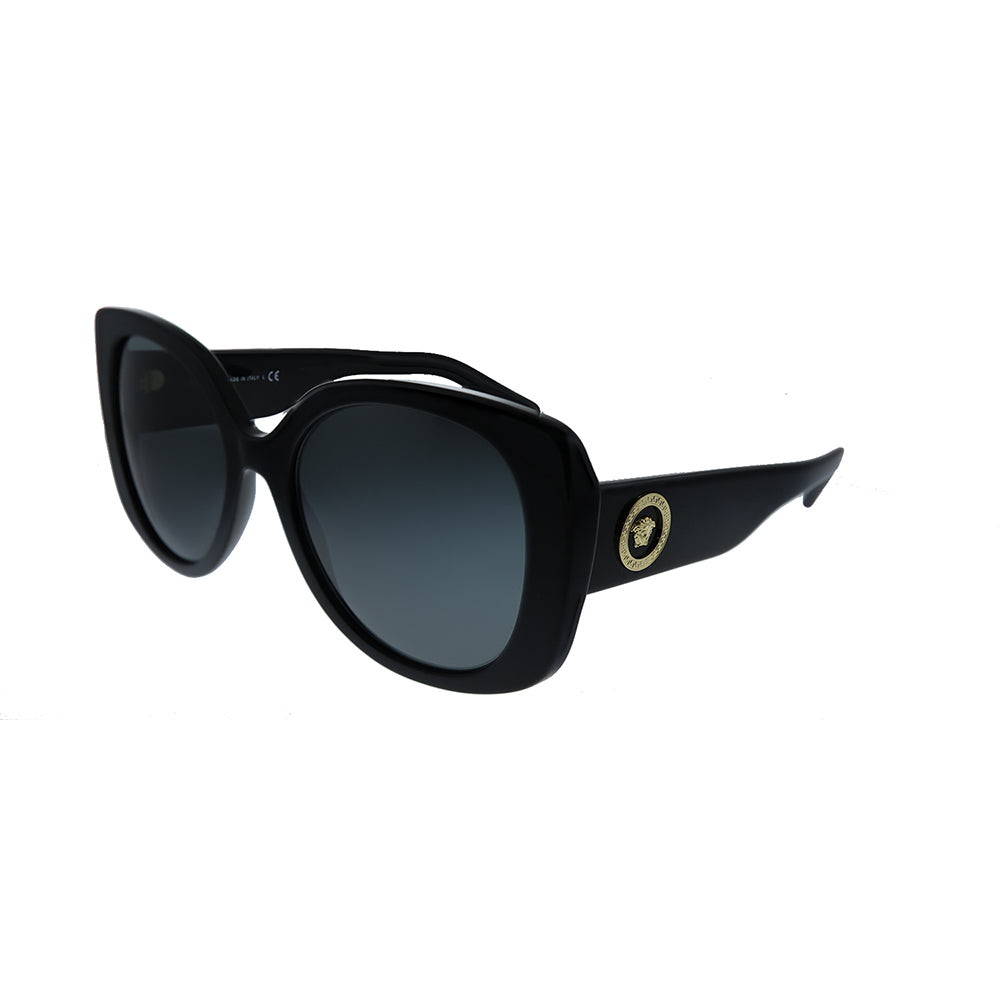 

Солнцезащитные очки женские прямоугольные Versace VE 4387 GB1/87, черный