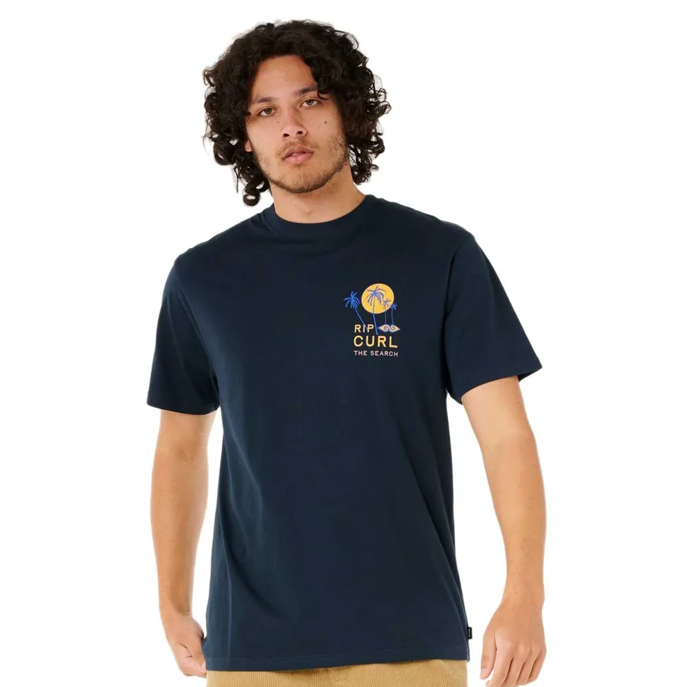 

Футболка с коротким рукавом Rip Curl Aots Cody Welsh Palms, синий