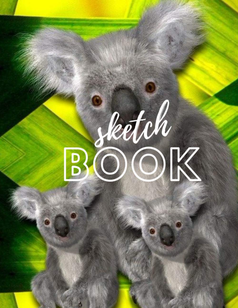 

Sketchbook: 8.5 x 11 inch 29.59x27.94 cm 120 pages of blank white paper, with a cute Koala animals on the bookcloth cove (Independently published)