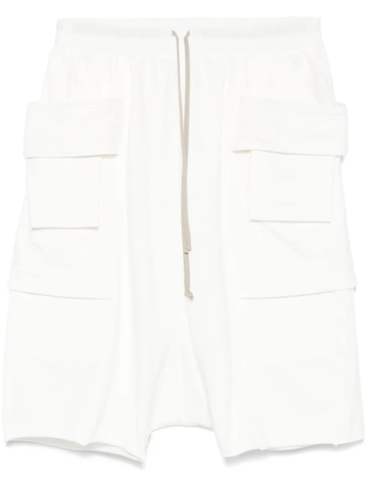 

Шорты с заниженным шаговым швом Rick Owens DRKSHDW, белый