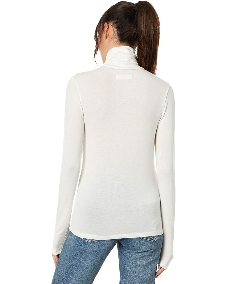 

Свитер Lucky Brand Mock Neck Layering Top, цвет Egret