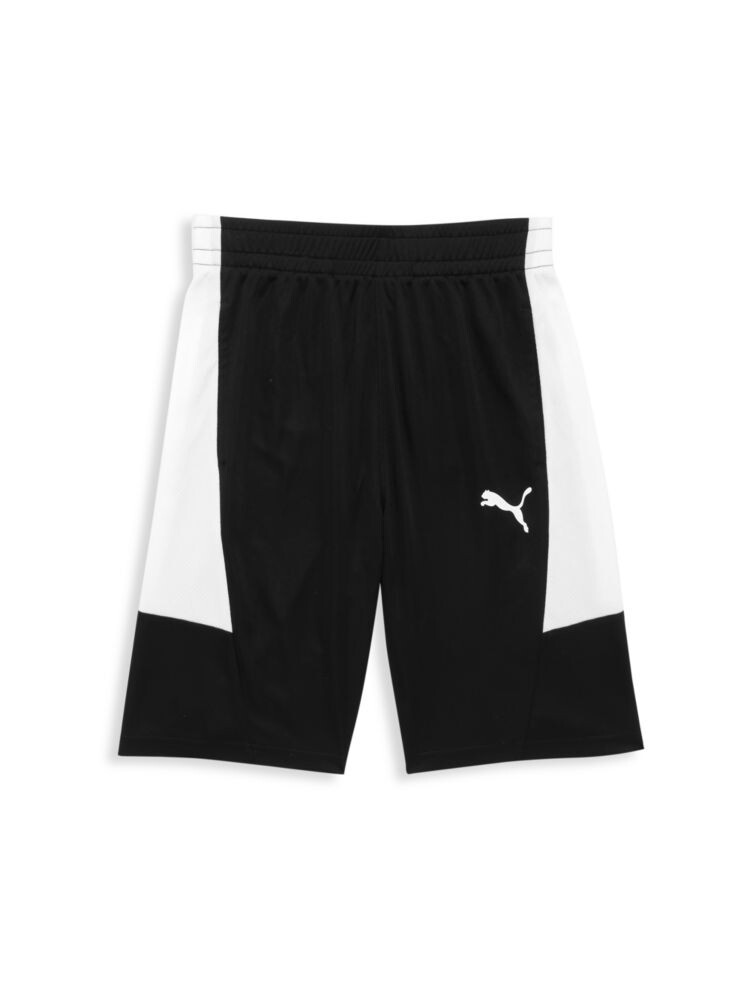 

Спортивные шорты с цветными блоками для мальчиков Puma, цвет Puma Black