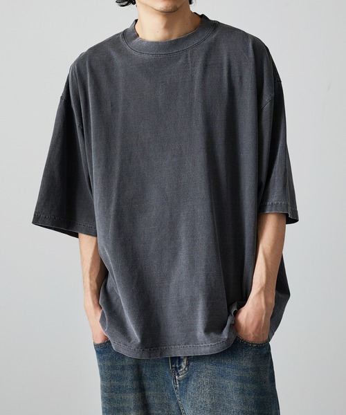 

Футболка с приспущенными плечами, окрашенная в готовом виде, плотность 212 г SHAKA WeAR, серый