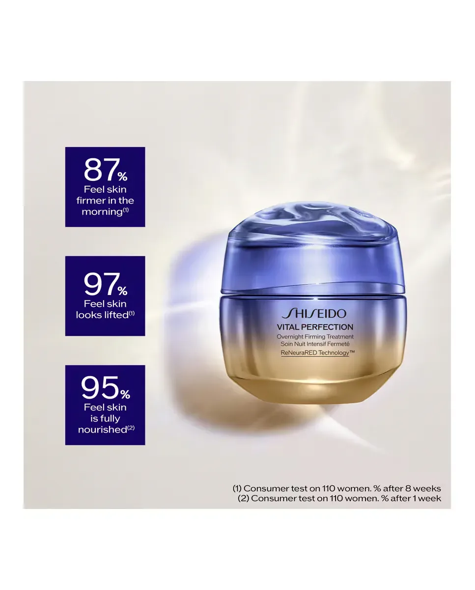 Ночной крем Overnight Firming Treatment 50 мл Shiseido — фото 3