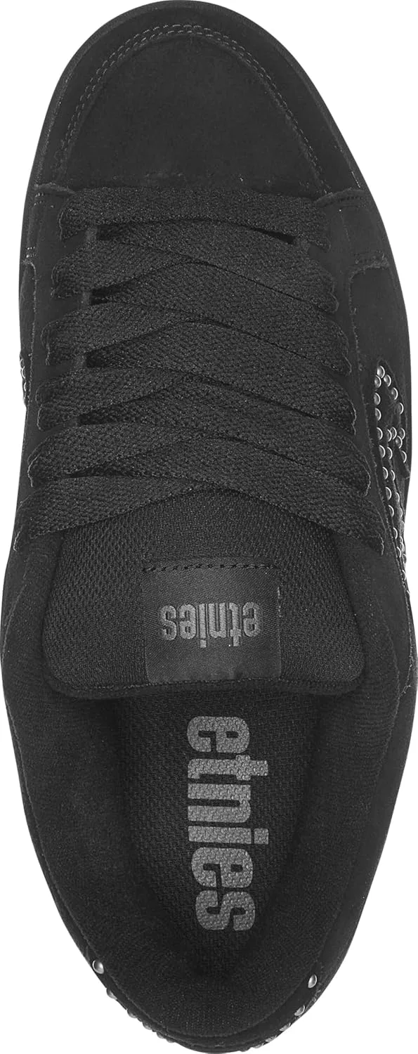 Мужские кроссовки Etnies 4101000261 - обувь для скейтборда, Black Black Silver — фото 4