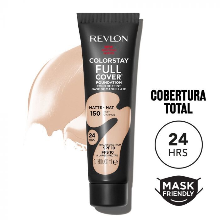 

Тональная основа ColorStay Base de Maquillaje Cobertura Total Mate Revlon, 150 Buff