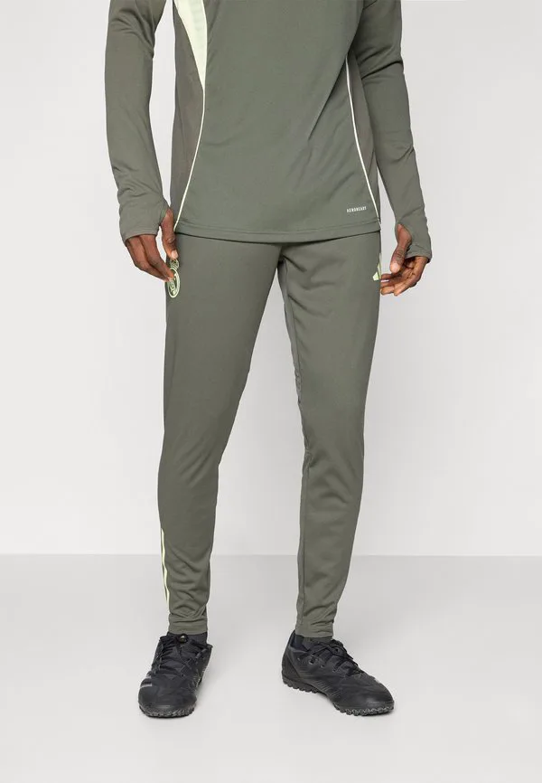 Тренировочные штаны real madrid 25/26 tiro25 для соревнований, клубная одежда Adidas Performance, Utility Grey