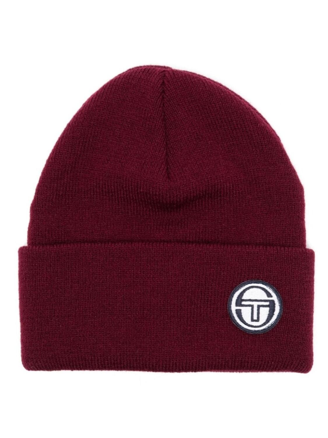 

Sergio Tacchini шапка бини с вышитым логотипом, красный