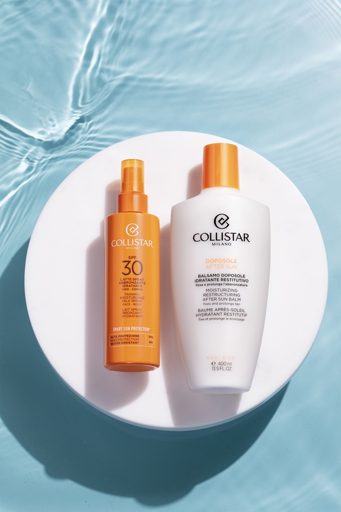 Умный солнцезащитный крем-спрей для загара с увлажняющим эффектом SPF 30 Collistar, 200 мл — фото 2
