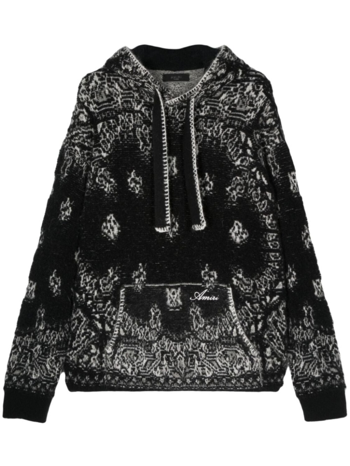 

AMIRI худи Bandana, черный