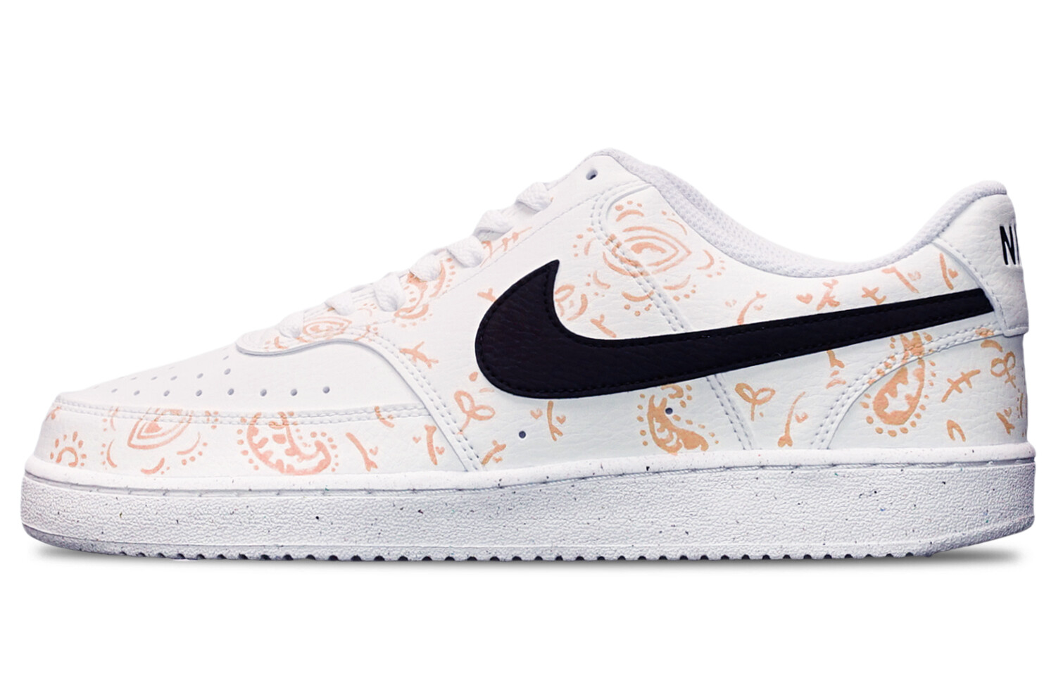 

Кроссовки Nike Court Vision 1, персиковый