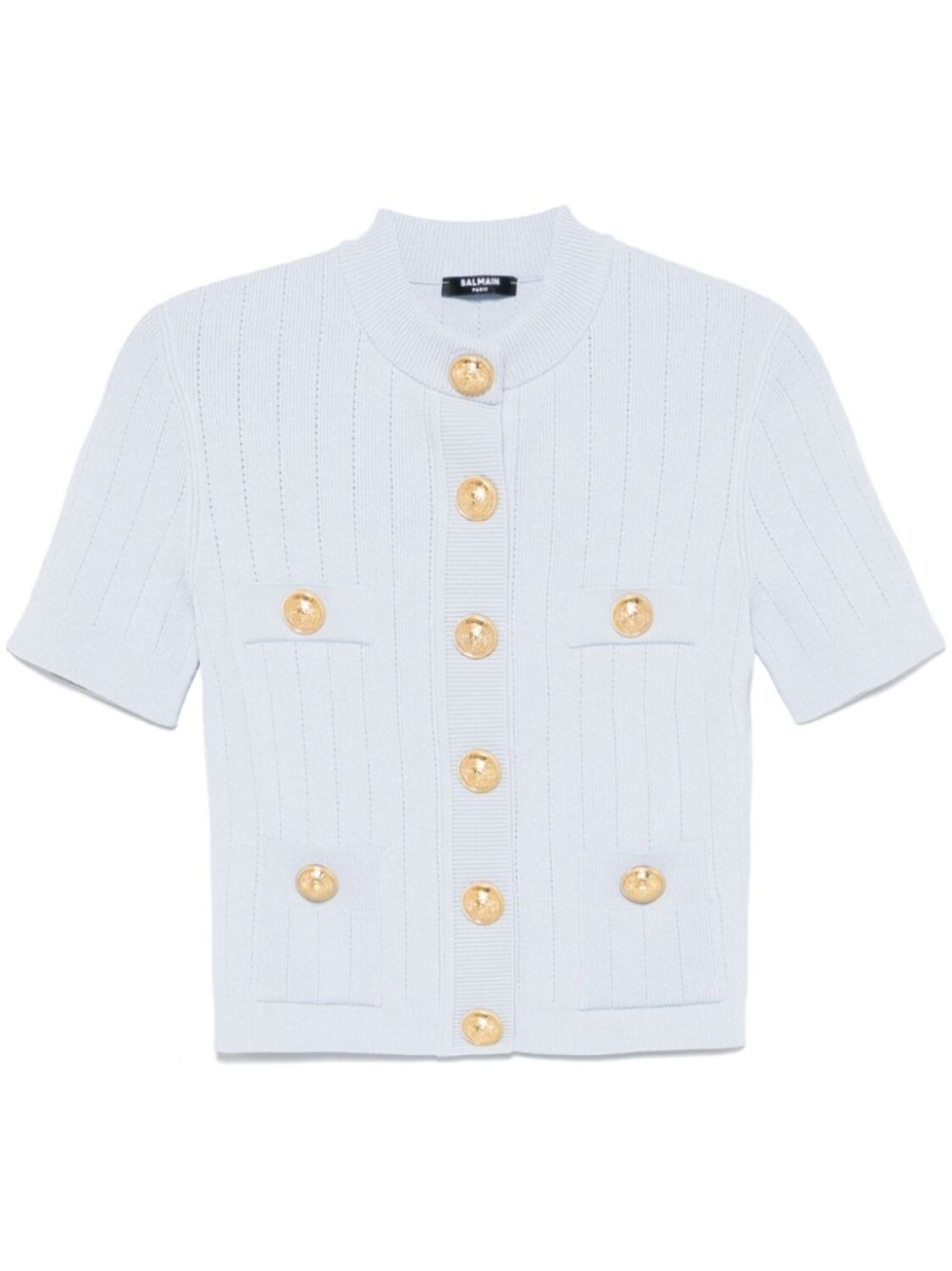 

Balmain вязаный кардиган, синий