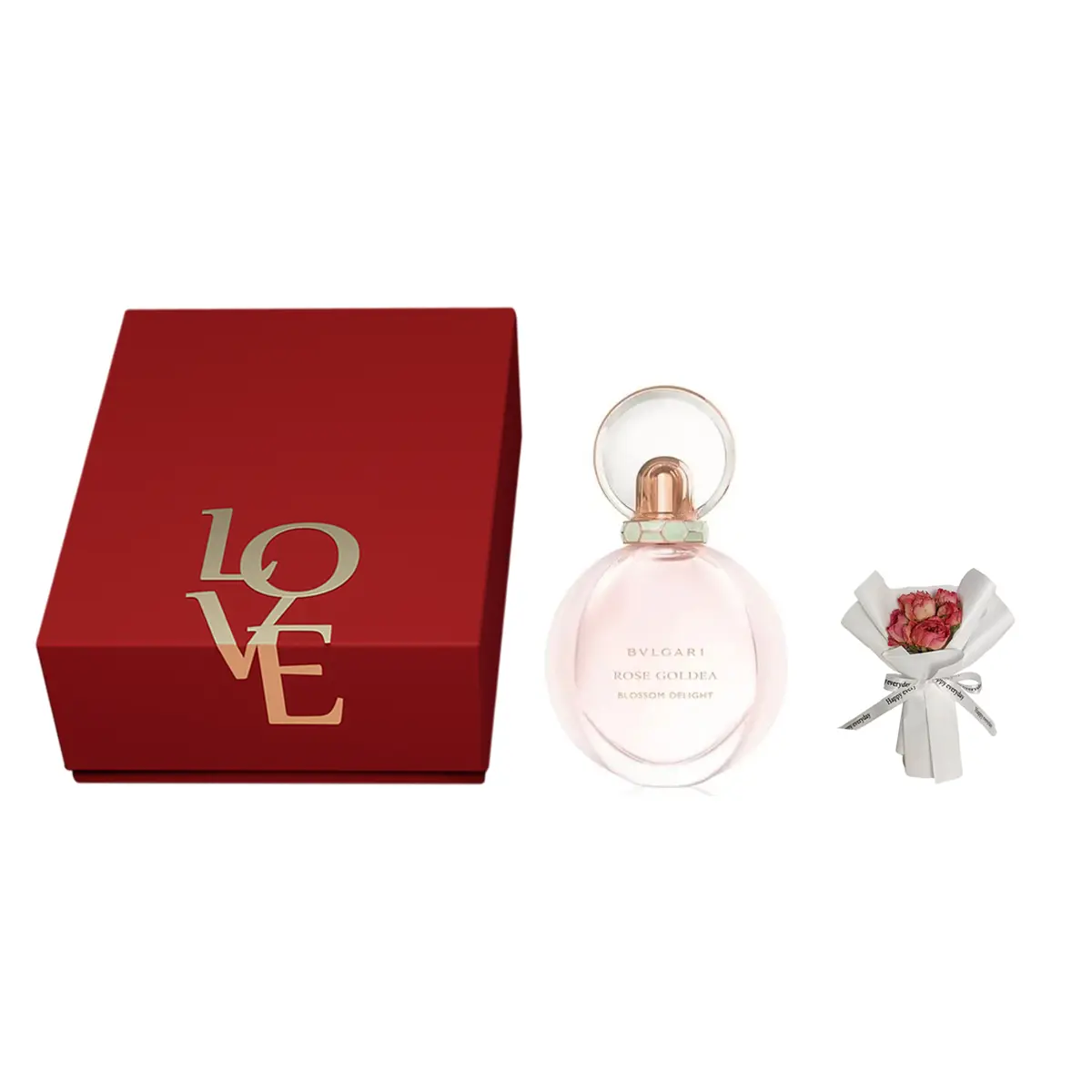 Набор духов Unisex BVLGARI, huanqin rose fragrance 50ml+ flowers — фото 3