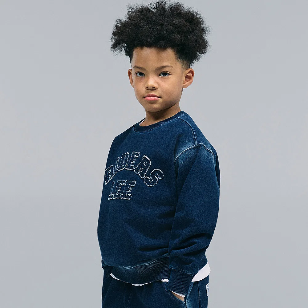 Детский свитшот индиго от Lee Kids