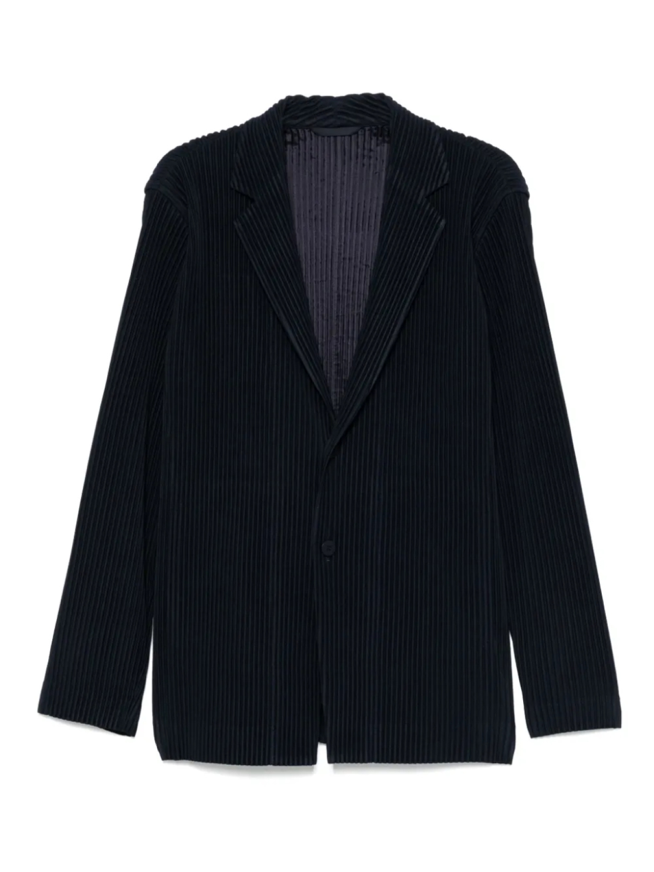 

Homme Plissé Issey Miyake однобортный пиджак, синий