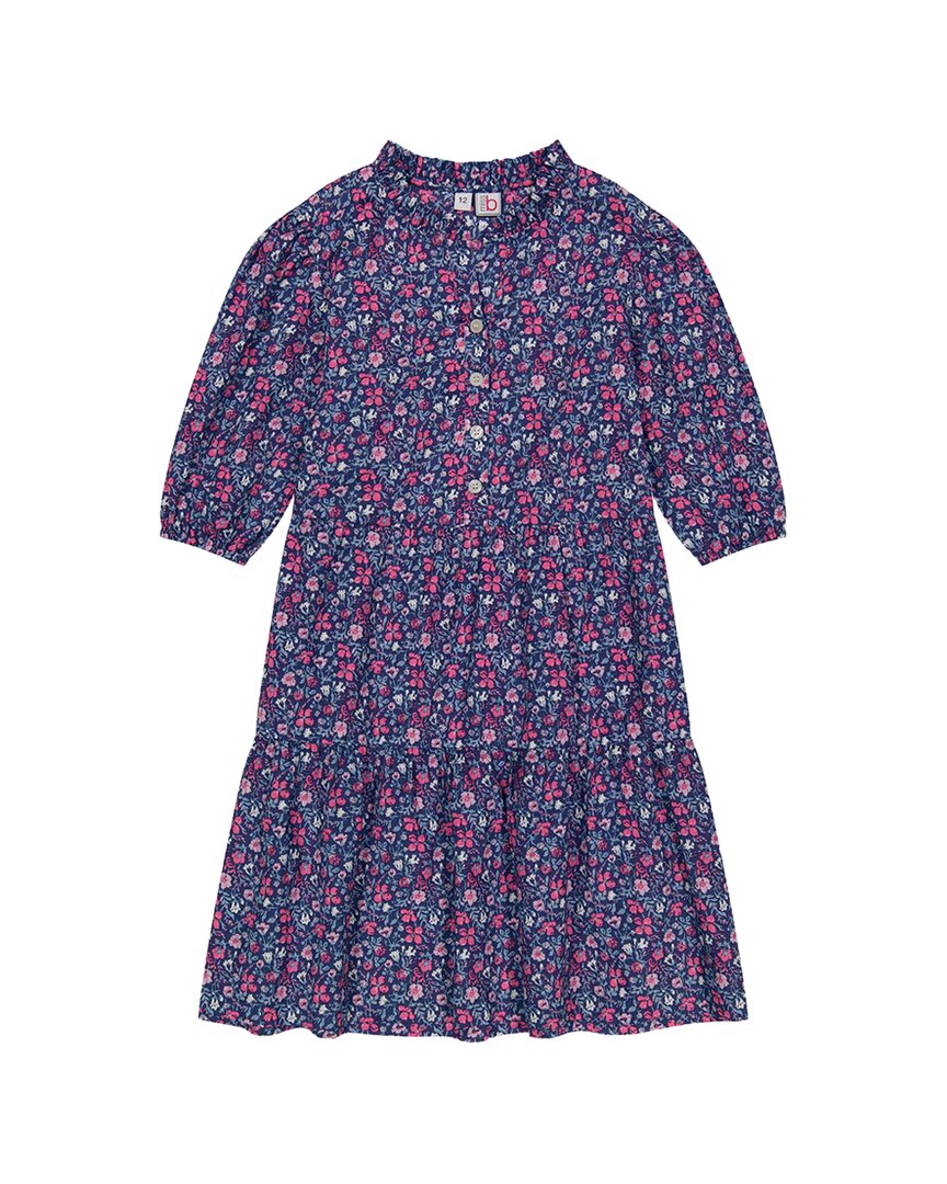 

Платье-поповер «Busy Bees Heather», цвет navy floral