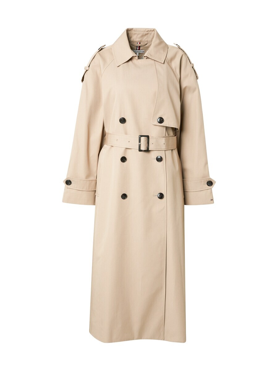 

Тренч TOMMY HILFIGER Between-Seasons Coat, светло-бежевый