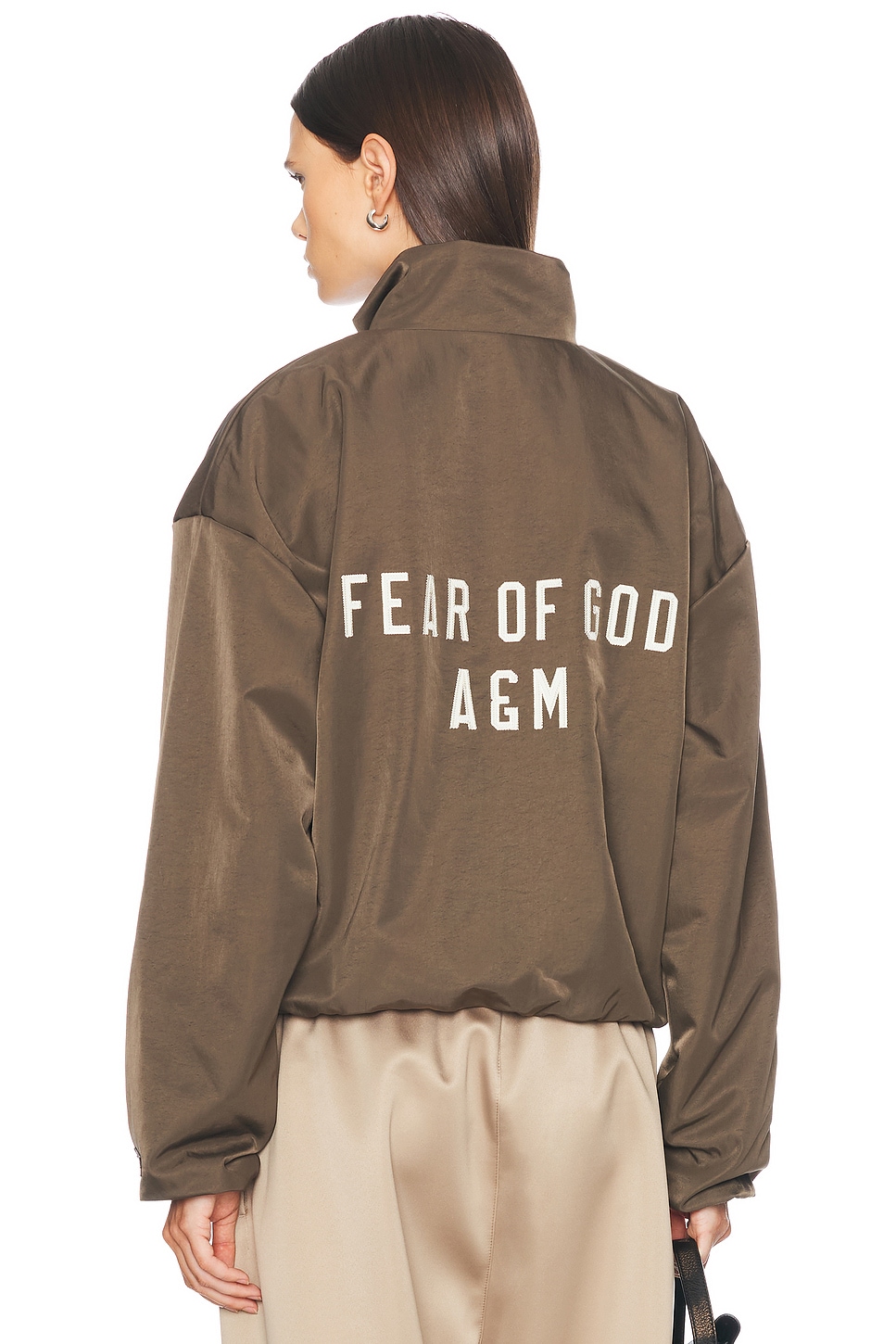 

Тренировочная куртка Fear Of God Essentials, Brown