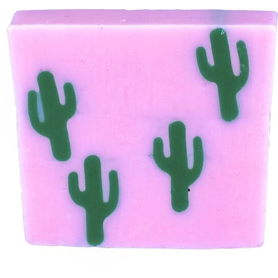 

Глицериновое мыло Slice 100г Bomb Cosmetics, Cactus Makes Perfect Soap