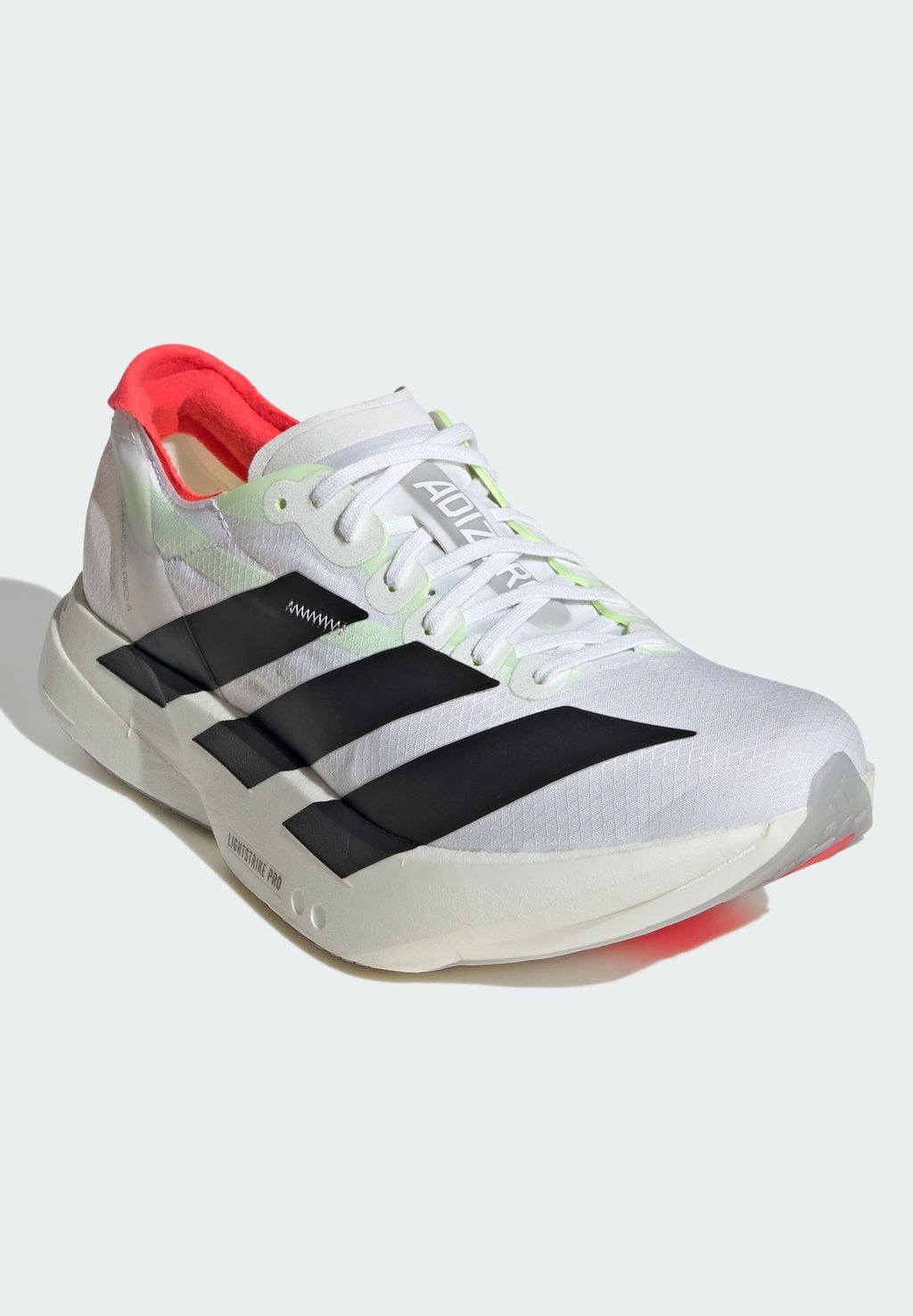 Кроссовки для бега ADIZERO ADIOS PRO 4 adidas Performance, белый — фото 2