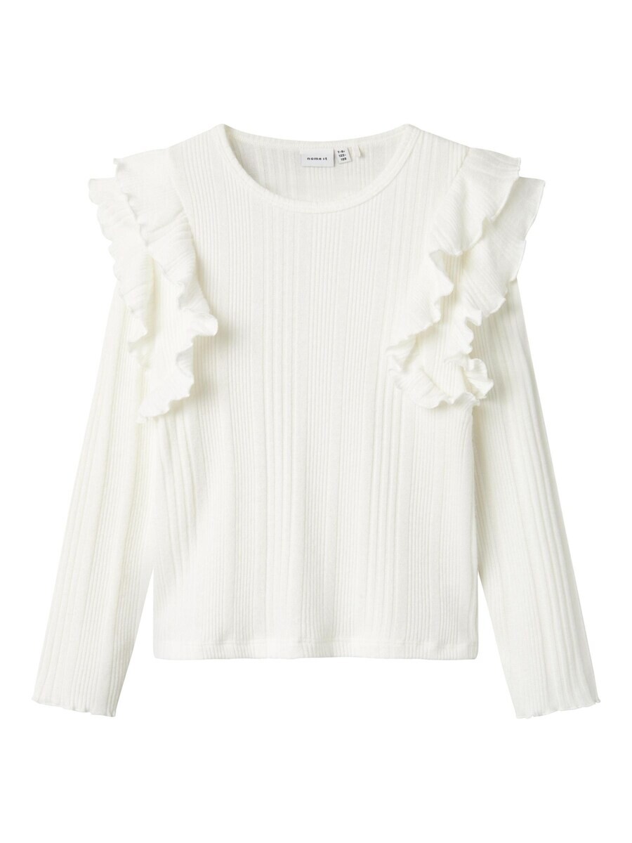 

Лонгслив NAME IT Shirt, белый