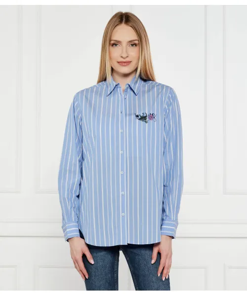 

Рубашка cam_dont do it Regular fit Desigual, синий