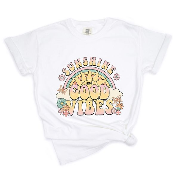 

Футболка Good vibes summer с принтом, окрашенная в стиле garment dyed Simply Sage Market, White, Белый, Футболка Good vibes summer с принтом, окрашенная в стиле garment dyed Simply Sage Market, White