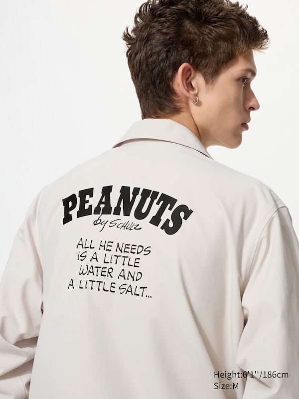 

Куртка-коуч UT с графикой Peanuts Uniqlo, 30 natural
