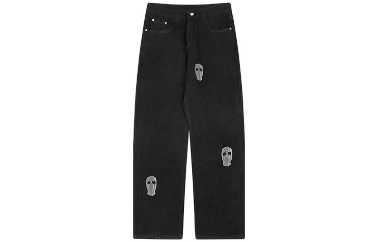 

Джинсы унисекс 404MOB GANG, Черный