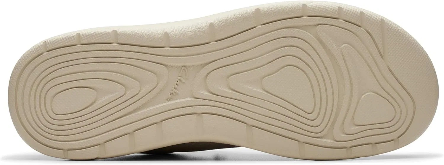Мужские мюли Clarks, светло-серый текстиль — фото 4