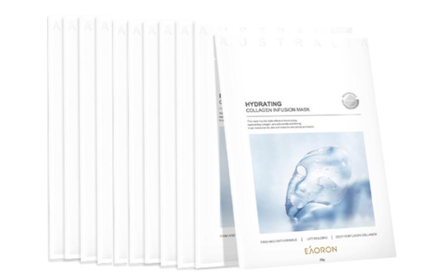 

Коллагеновая яичная маска для лица увлажняющая и смягчающая восстанавливающая 25г/таблетка Eaoron