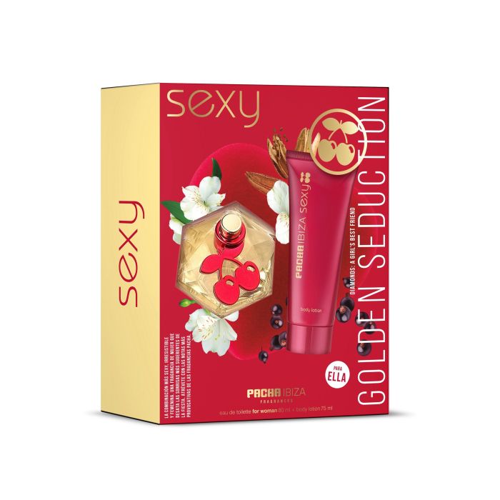 

Женская туалетная вода Ibiza Sexy Golden Seduction Pacha, Set 2 productos