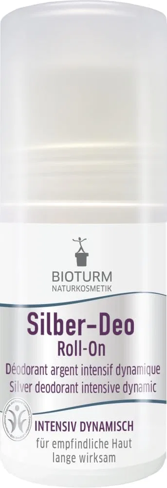 Интенсивный динамичный серебряный дезодорант BIOTURM Bioturm