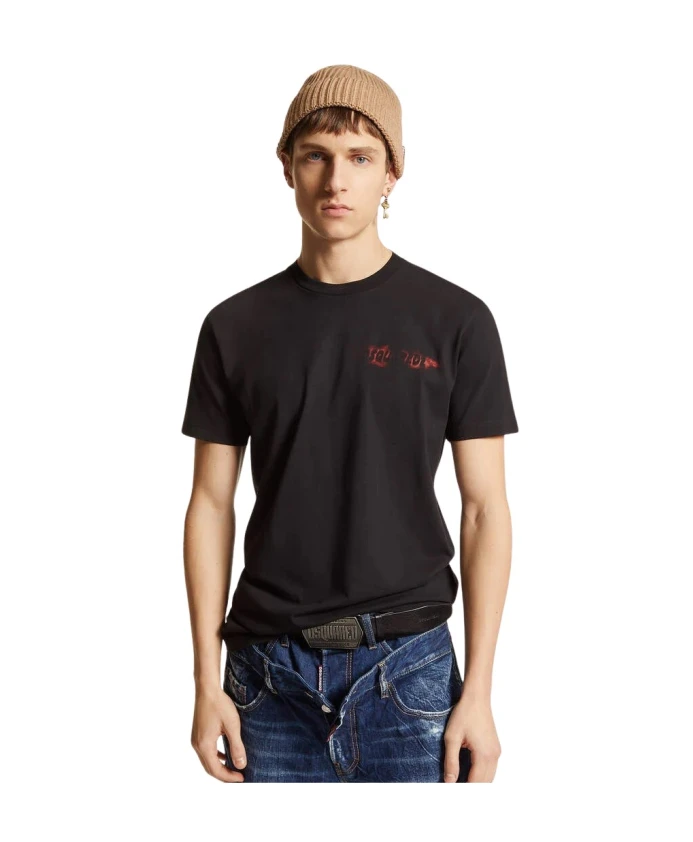 

Футболка с коротким рукавом Dsquared2, черный