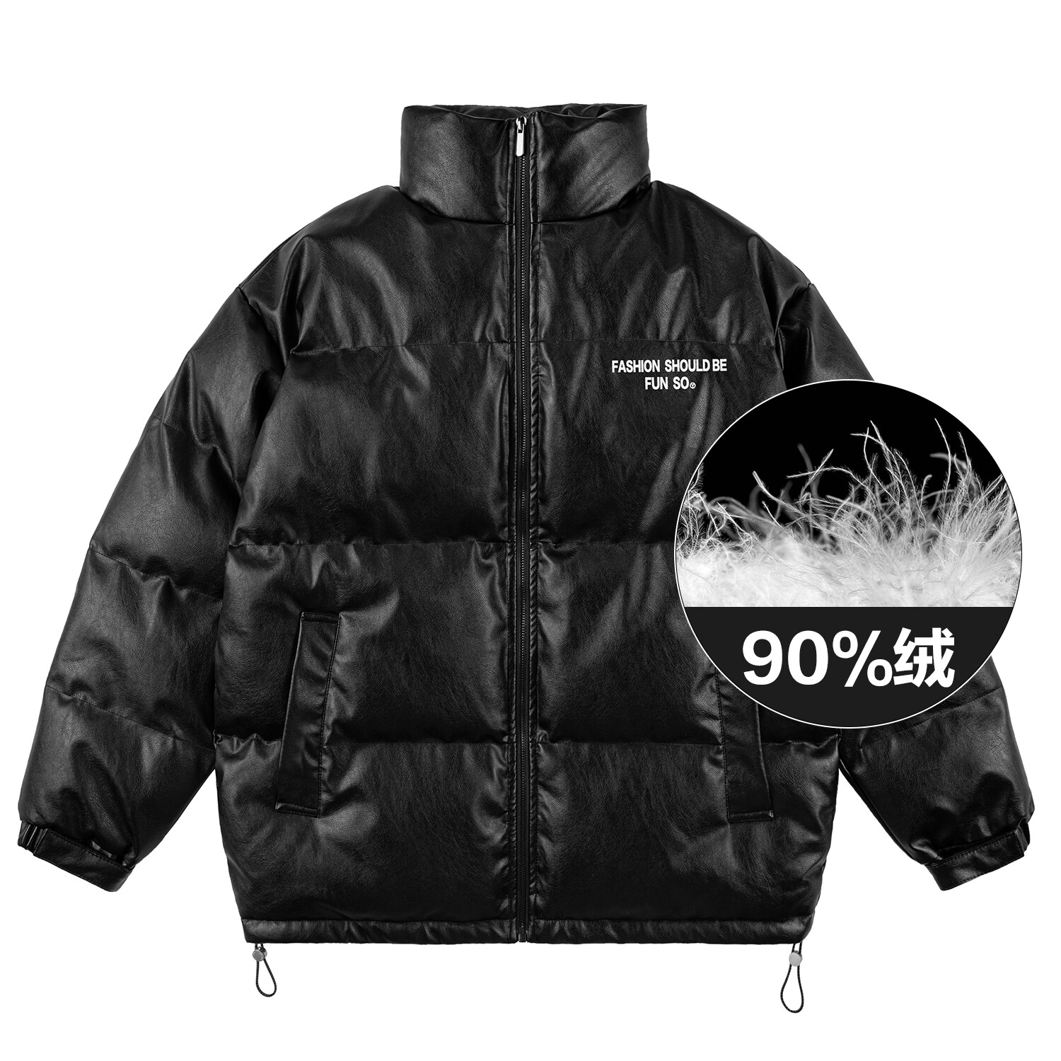 

Пуховик унисекс OLRIK, Бежевый