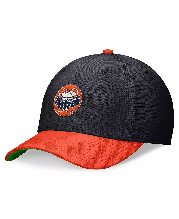 

Мужская темно-синяя/оранжевая кепка Houston Astros Cooperstown Collection Rewind Swoosh Flex Performance Hat Nike, мультиколор