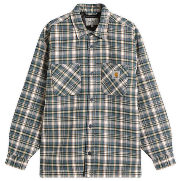 

Куртка-рубашка Cronyn Carhartt Wip, темно-синяя клетка