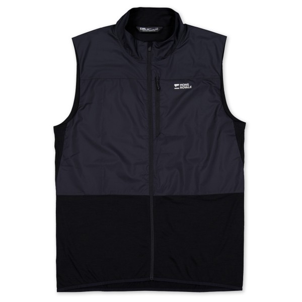 

Ветрозащитный жилет Diversion из мериносовой шерсти - велосипедный жилет Mons Royale, черный