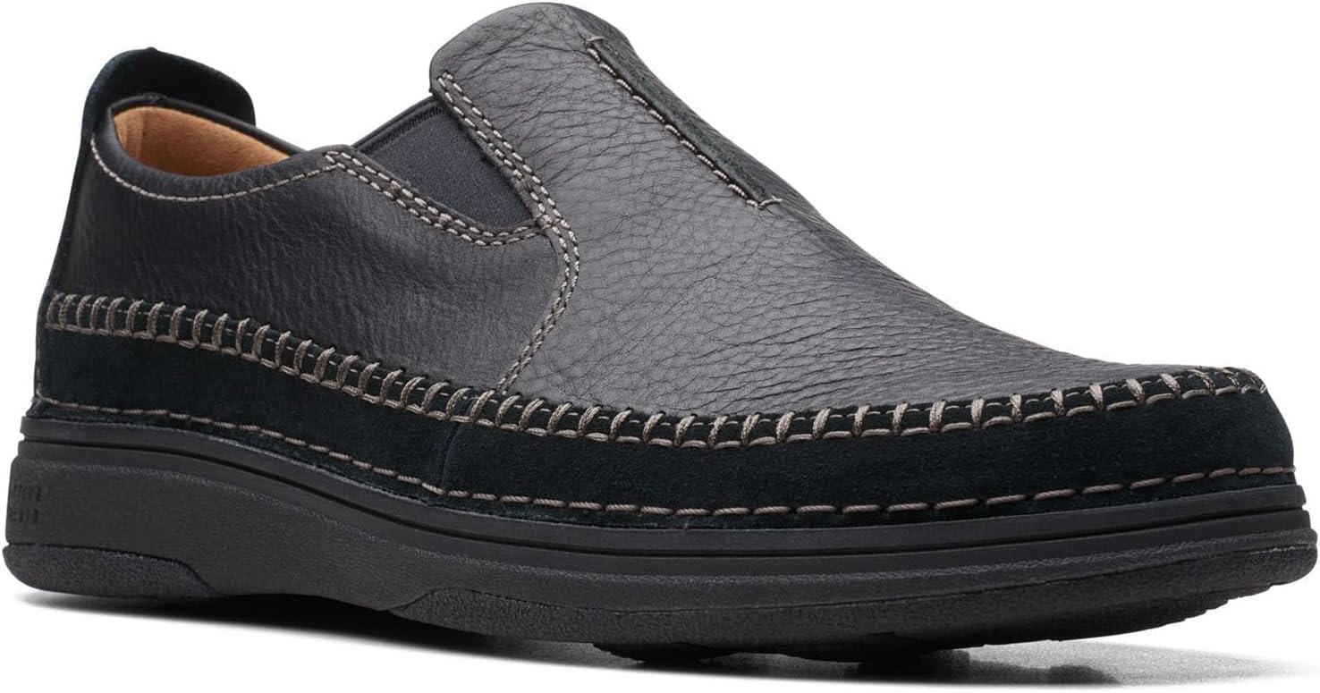 Мокасины Clarks Men's Nature 5 Walk, черный — фото 3