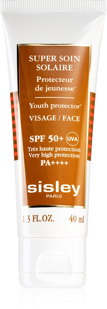 

Водостойкий солнцезащитный крем для лица Super Soin Solaire Sun Visage spf 50+ Sisley, 40 мл