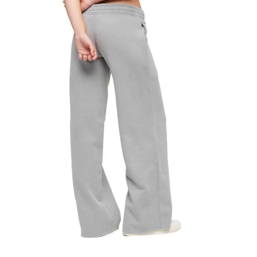 Джоггеры Superdry Vintage Wash Straight, серый — фото 2