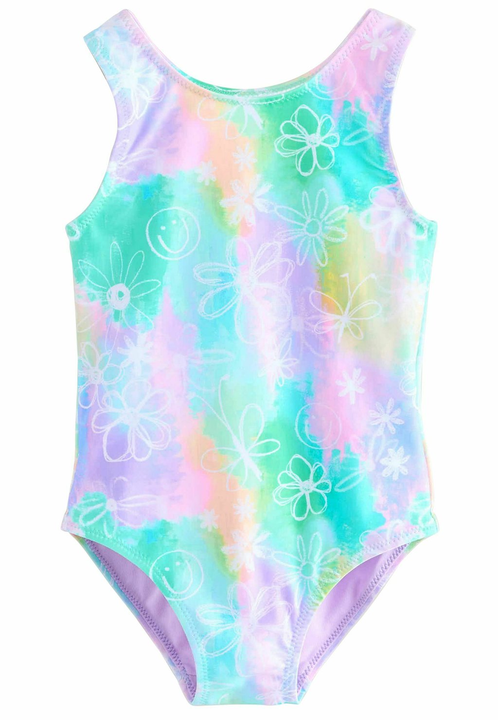 

Купальный костюм Next, цвет Purple Aqua