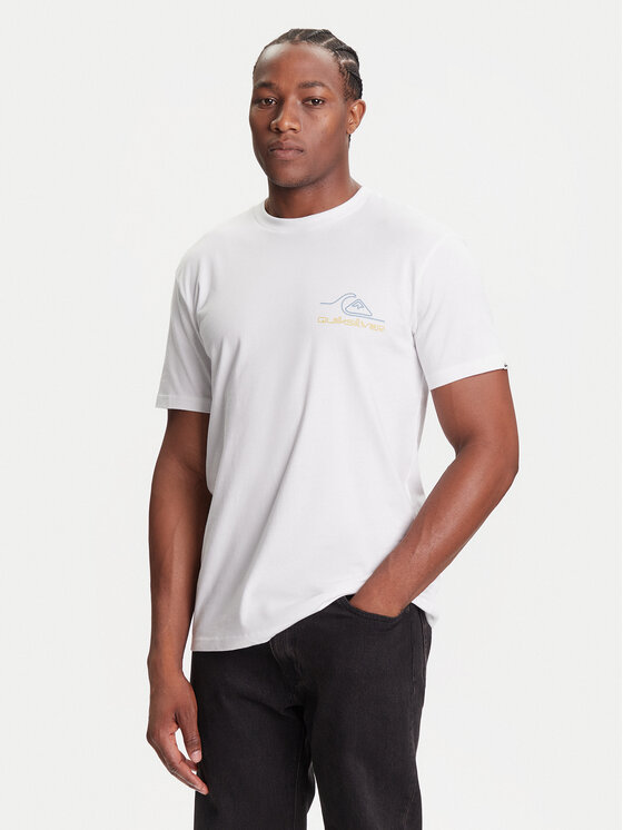 

Футболка comfort fit Light Waves Ss EQYZT08175 Quiksilver, белый