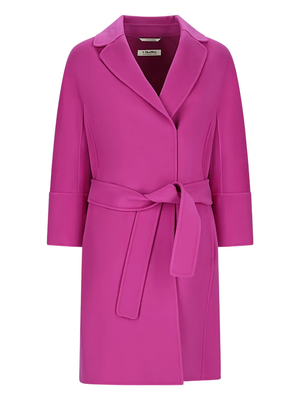

Шерстяное пальто с поясом Arona 'S Max Mara, розовый