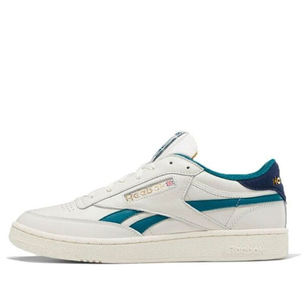 

Кроссовки club c revenge premium 'white green' Reebok, белый