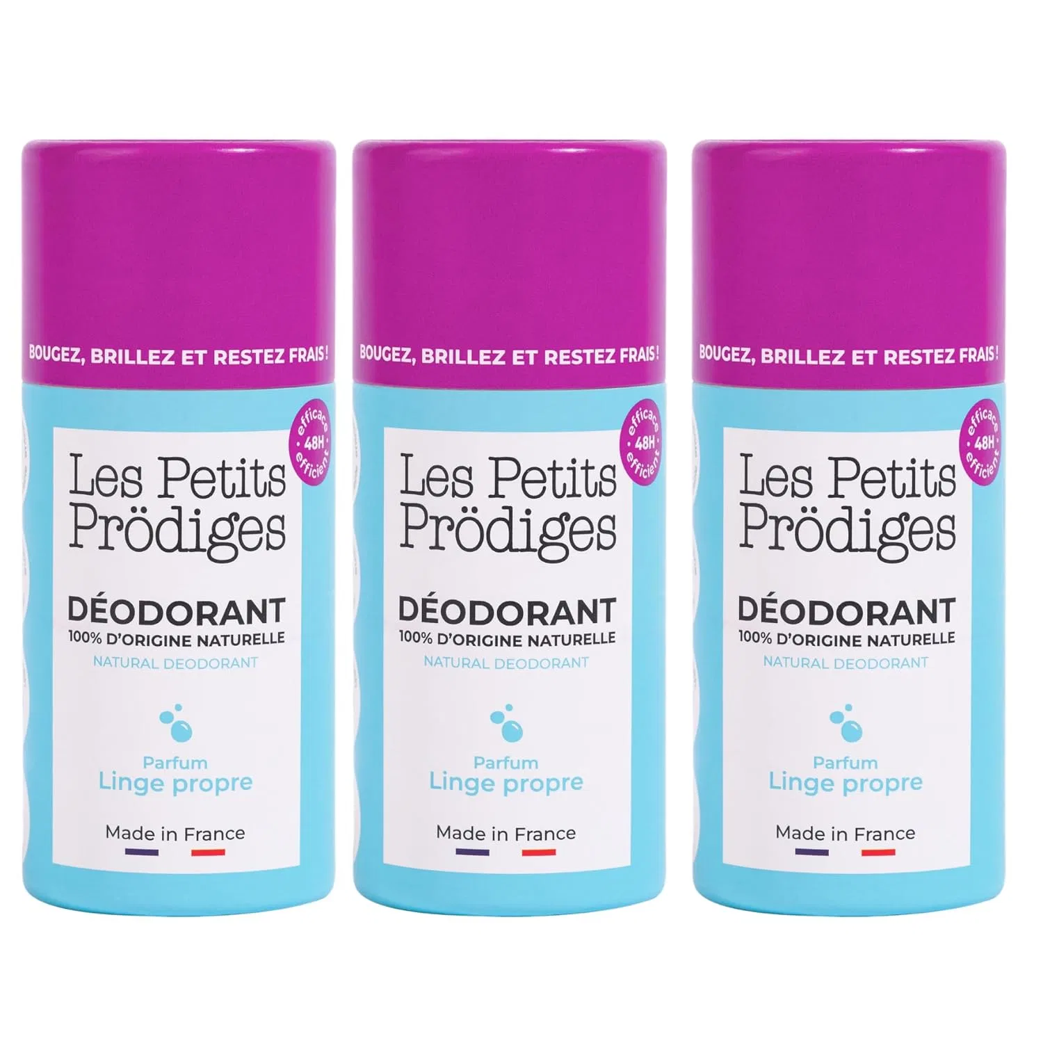 Натуральный дезодорант-стик LES PETITS PRODIGES Clean Wash 48 часов Les Petits Prodiges