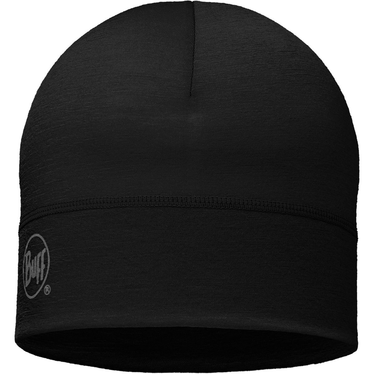 

Легкая шапка из мериносовой шерсти Buff, черный