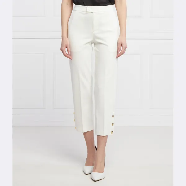 

Зауженные брюки-сигареты Twin-Set, бежевый