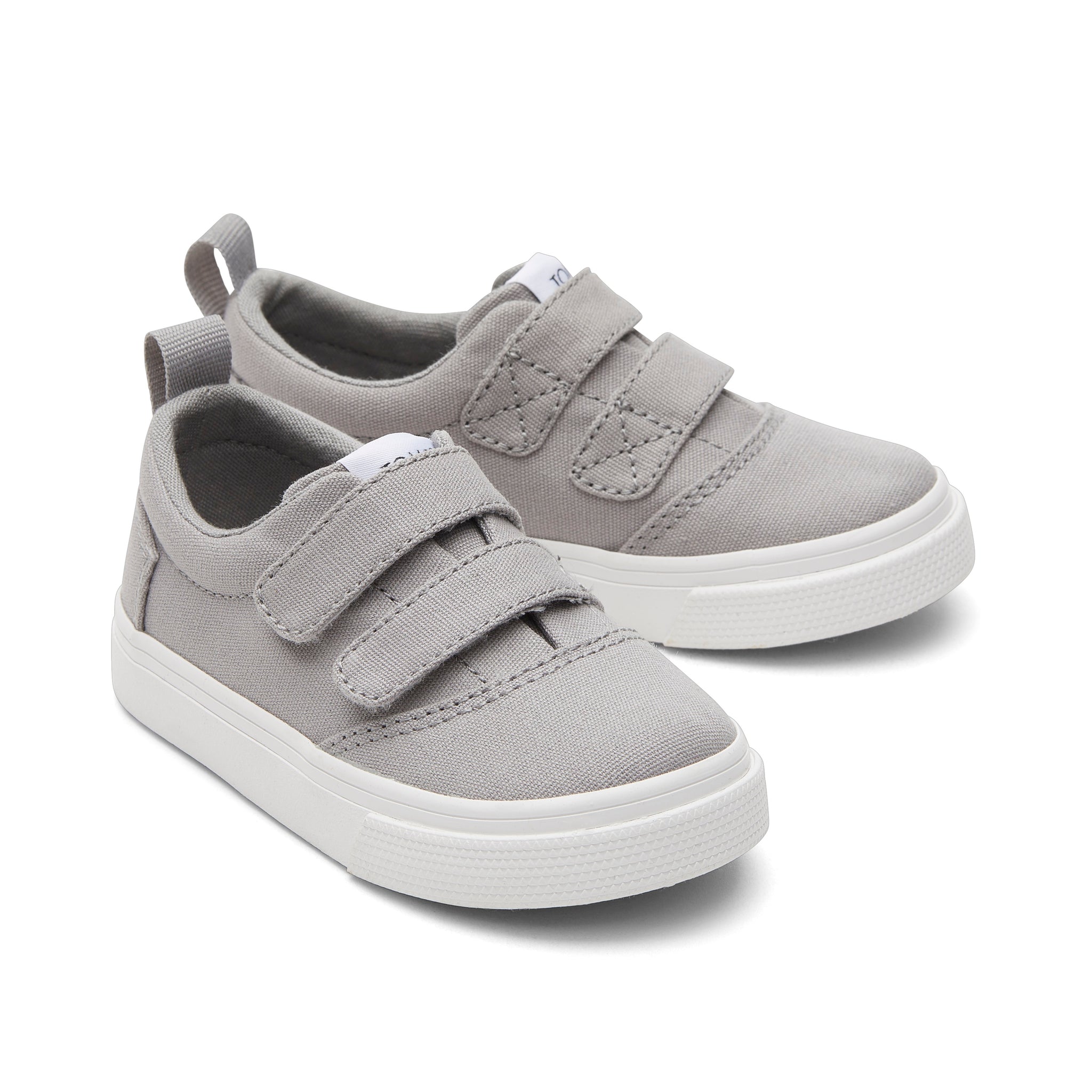 

Феникс Дризл Грей Двухремешковые детские кроссовки TOMS Shoes, серый