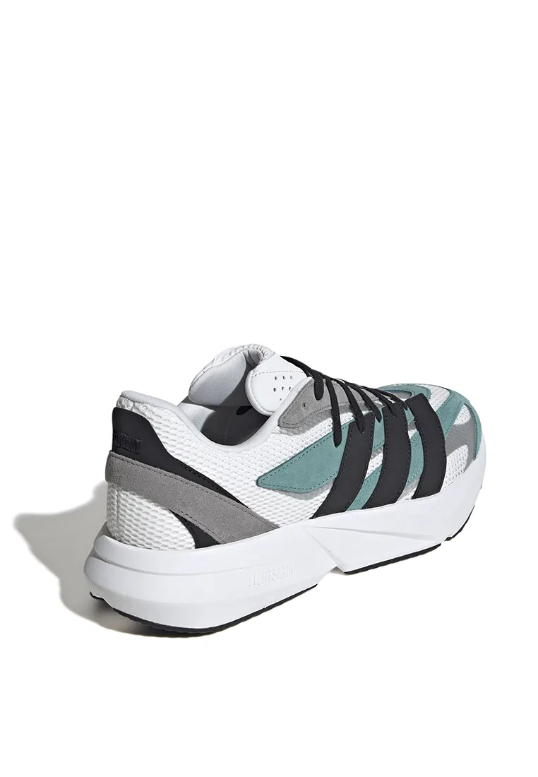 Кроссовки мужские, Lightblaze Adidas, белый/черный — фото 3